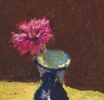 Walter Meyer; Still Life with Mug, Vase and Pear