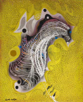 Christo Coetzee; Yellow Baroque Form