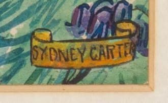 Sydney Carter; Girl in a Garden