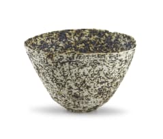 A brass filings and white porcelain bowl, Natasha Hawley (1990- )