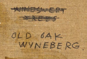 Alexander Rose-Innes; Old Oak, Wyneberg (sic)
