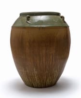 Digby Hoets; Large Pot with Grey-Green Glaze II