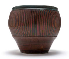 Digby Hoets; Medium Striped Pot I