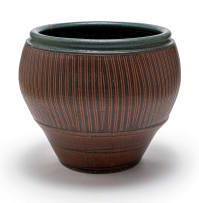 Digby Hoets; Medium Striped Pot I