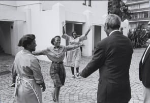 George Hallett; Mandela, First Encounter