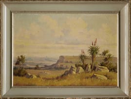 Christopher Tugwell; Landscape with Aloes
