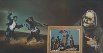 George Coutouvidis; From Delacroix and Goya, Liberty Reminiscing