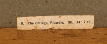 Robert Gwelo Goodman; The Cottage, Picardie