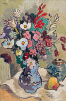 Gregoire Boonzaier; Still Life with Vase of Flowers