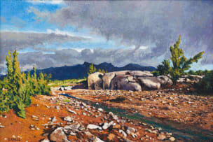 Walter Meyer; Rocky Landscape