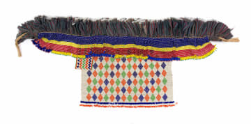N'wa Malawule; Xigejo xa Xipereta (Short Dance Skirt with Beaded Panels)