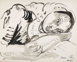 Irma Stern; Figure on Pillow