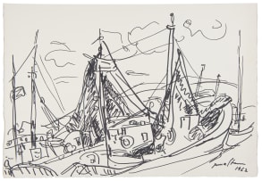 Irma Stern; Boats