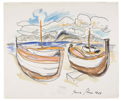 Irma Stern; Boats