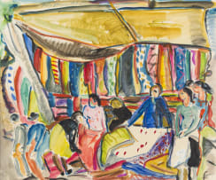 Irma Stern; Textile Traders