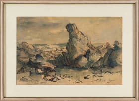 Alexander Rose-Innes; Rocks at Onrust, Cape Province