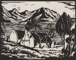 Jacob Hendrik Pierneef; Huis en Berge (Nilant 11)