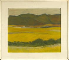 Herman van Nazareth; Landscape with Yellow Fields