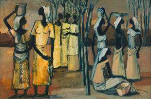 Jan Dingemans; African Women