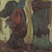 Frans Claerhout; Two Figures