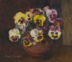 Frans Oerder; Flowers in a Vase