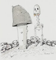 Colbert Mashile; Mushroom and Skeleton