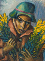 Johannes Meintjes; Flower Seller (Blommeverkoper)