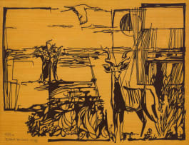 Ernst de Jong; Composition with Kudu