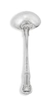 A George IV silver 'King’s' pattern sauce ladle, William Ely & William Fern, London, 1821