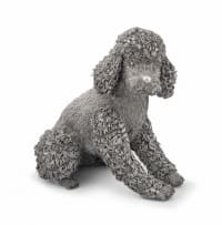 An Italian silver model of a poodle, Gianmaria Buccellati, .800 standard