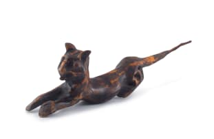 Lucas Sithole; Cat Figure (LS 9301)