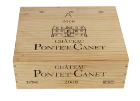 Pontet-Canet; Pauillac; 2008; 3 (1 x 3); 750ml