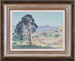 Jacob Hendrik Pierneef; Landscape with Tree