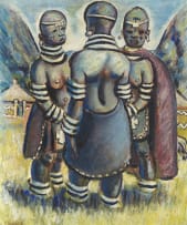Gerard Sekoto; The Mandebele Girls