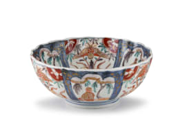 A Japanese Imari bowl, Meiji period, 1868-1912