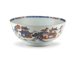 A Chinese 'Imari' bowl, Qing Dynasty, 18th century