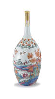 A Japanese bottle vase, 20th century