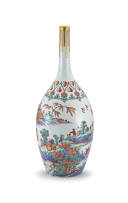 A Japanese bottle vase, 20th century