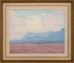 Jacob Hendrik Pierneef; The Close of Day, Erongo Mountains, S.W.A.