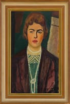 Pranas Domsaitis; Portrait of Maria