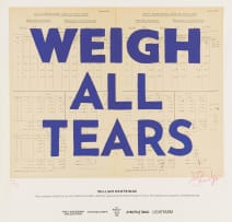 Various Printmakers; Lockdown Collection Portfolio; William Kentridge's 'Weigh all Tears II', two