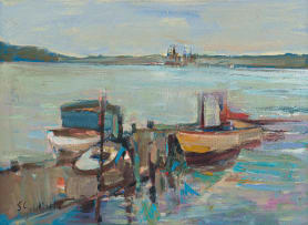 Sidney Goldblatt; Harbour Scene
