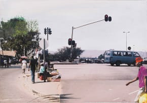Sam Nhlengethwa; Traffic Light