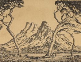 Jacob Hendrik Pierneef; Okahandjaberg, S.W.A.