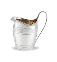 A George III silver milk jug, possibly Duncan Urquhart & Napthali Hart, London, 1798
