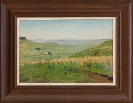 Frans Oerder; Valley Landscape