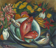 Irma Stern; Still Life with Fish