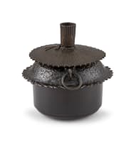 A Japanese bronze incense burner, Meiji period, 1868-1912