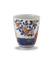 A Japanese Imari wine cup, Edo period, 1603-1867