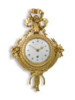 A French gilt-metal timepiece, 19th century
